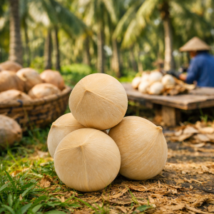 Dừa xiêm gọt trọc